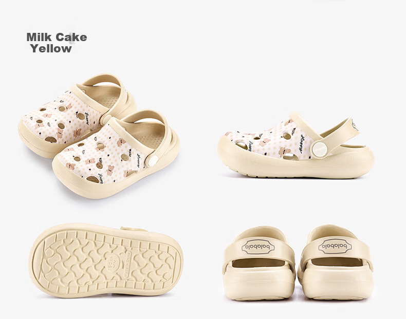 Balabala Kids Summer Toddler Bear Sandal Soft Sole Boys Girls Lightweight Beach Shoes 8