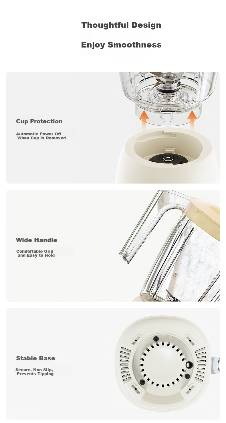 Joyoung Juicer Blender Multi-Function Powerful 1.2L Household Mixer Rice Paste Juice Baby Food Processor L12-L125 10