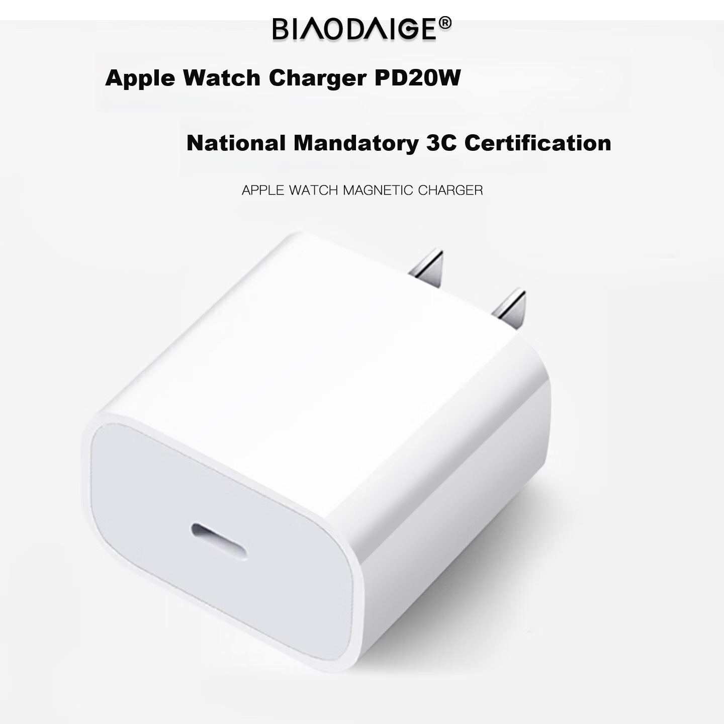 Band Brother Compatible Apple Watch Smartwatch S10/11/9/8/SE/iWatch Ultra/2/1/3 Charger PD20W Type-C Charging Adapter