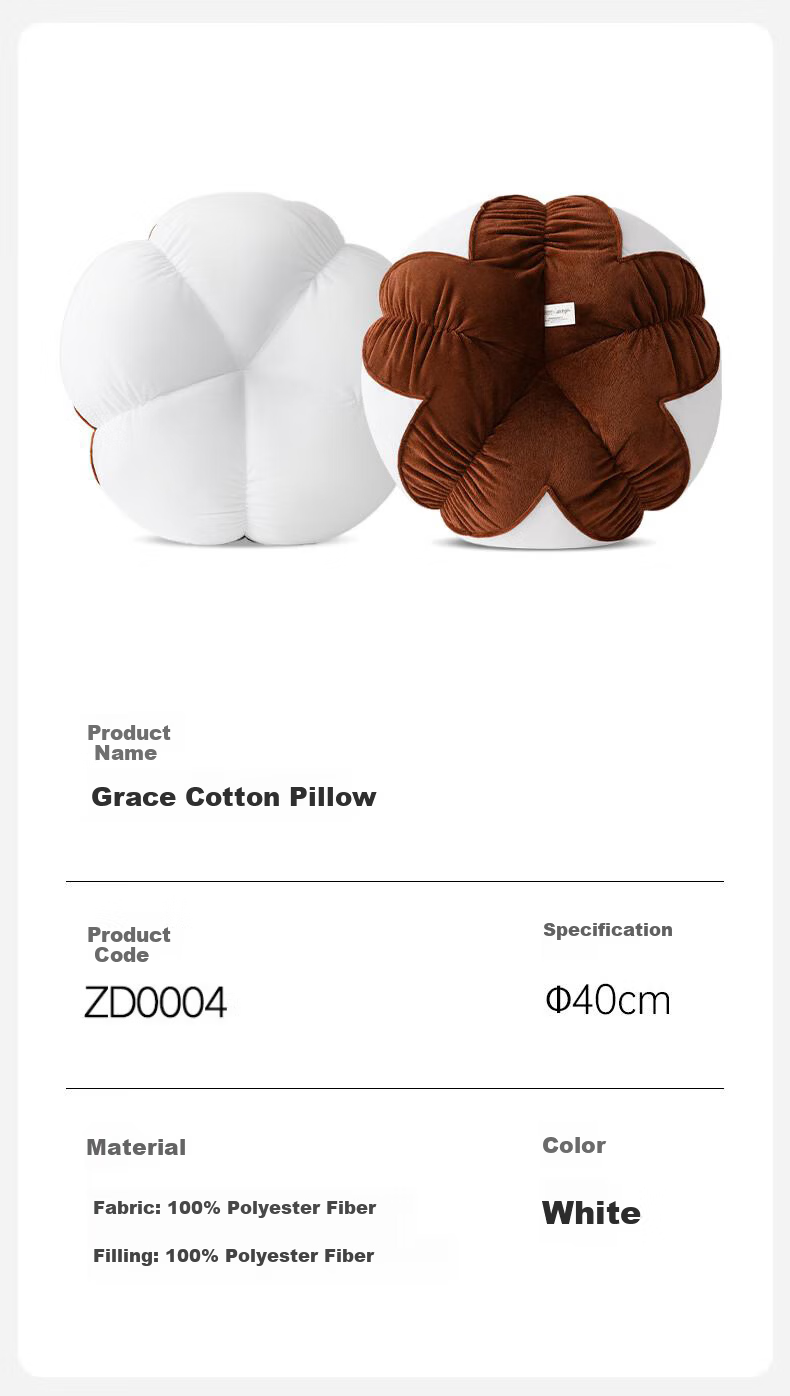 Grace Cotton Pillow Boy and Fox Soft Comfortable Cotton Vacuum Packed Pillow Heartbeat Edition 7