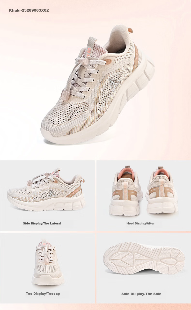Zulijian Elderly Women's Shoes Lightweight Breathable Comfortable Walking Shoes Outdoor Sports Casual Shoes 9063 Black 38 10