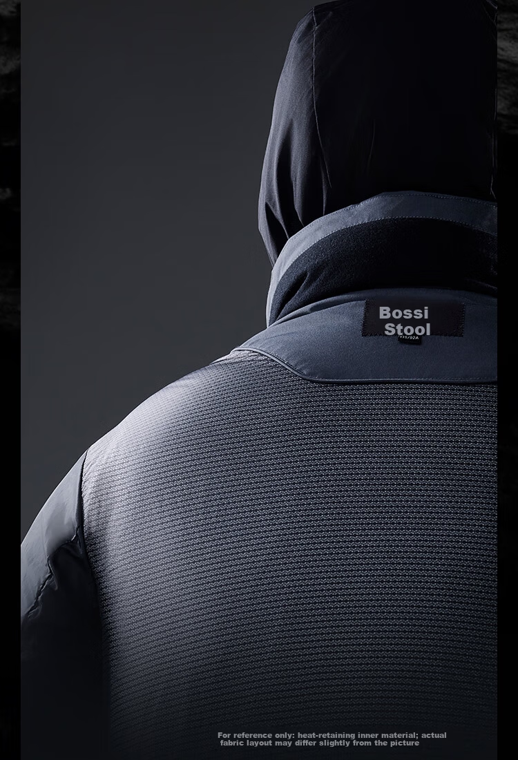 BOSIDENG Off-Season Extreme Cold Goose Down Thickened Hooded Unisex Couple Ultimate Warmth Mall Same Style Down Jacket 20