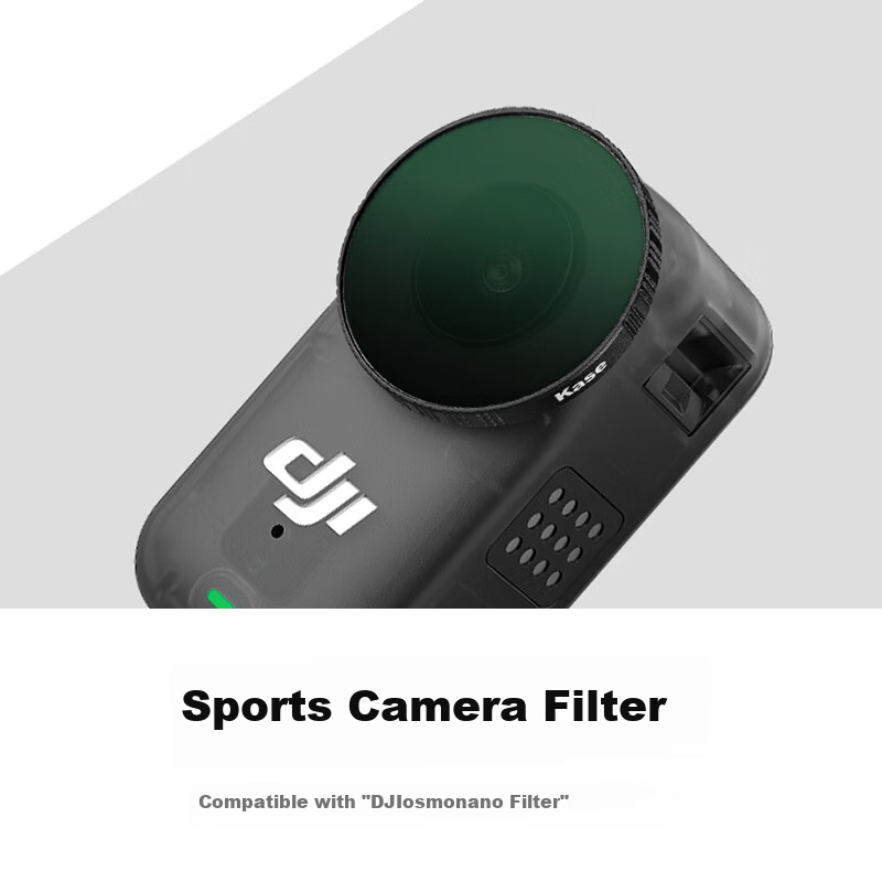 Kase DJI Osmo Nano Action Camera Accessory Filter ND8 Neutral Density Lens for Landscape Photography Long Exposure Time-lapse