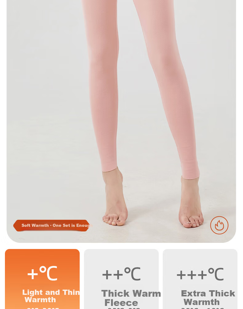 LangSha Camellia Oil Moisturizing High-Waist Thermal Pants for Women Double-Sided Fleece German Velvet White Autumn Winter Leggings 2