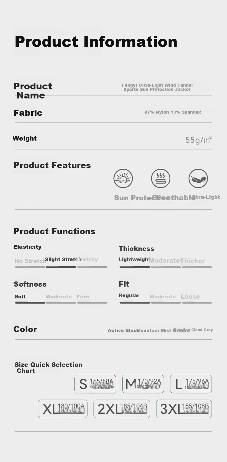 JD Jingzao Ultra-Light Skin Jacket Sun Protection Clothing Men UV Protection 2026 Summer New High-End Sun Protection Women Floating Cloud Gray 3XL 2