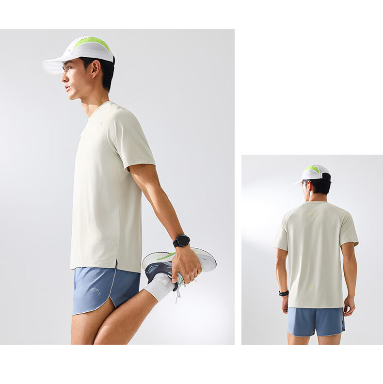 Anta Quick-Dry Master C5 Zero Pressure T Men's Summer New Breathable Sports Short Sleeve T-Shirt Running Shirt 16