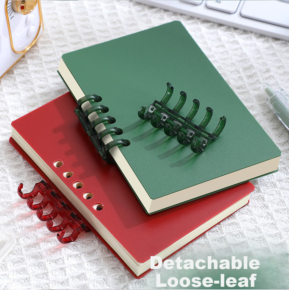 Faramon A7 4-Pack Mini Spiral Notebook Pocket Journal Simple Portable Vocabulary Exercise Notebook 5