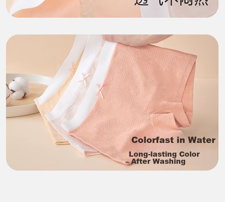Mianqixiong Girls' Cotton Underwear Children's Pure Cotton Autumn Winter No Pinch Triangle Big Kids Full Cotton Boxer Briefs 3-Pack - A005-110 13