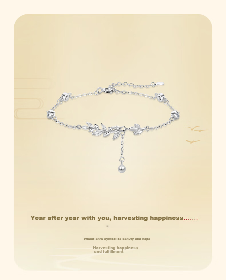 Lao Feng Xiang Suisui Peace Silver Bracelet Women's 2026 New Luxury Jewelry Birthday Anniversary Gift for Girlfriend Wife 3