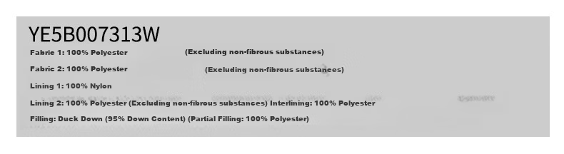 YAYA [Wang Yibo Same Style] Unisex Down Jacket Winter Thickened Extreme Cold Lunar New Year Puffer Coat 12