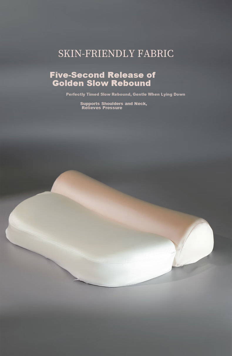 La Torretta 2026 New Deep Sleep Zero Pressure Memory Neck Cervical Pillow Slow Rebound Traction 2-in-1 Combination Pillow 7