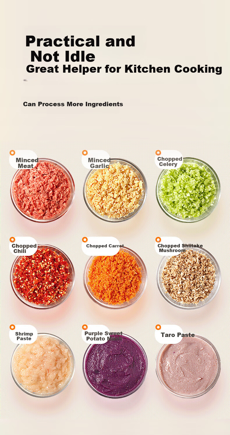 Beingmate Baby Food Processor Multifunctional Infant Puree Blender Meat and Fruit Grinder Small Kitchen Appliance 13
