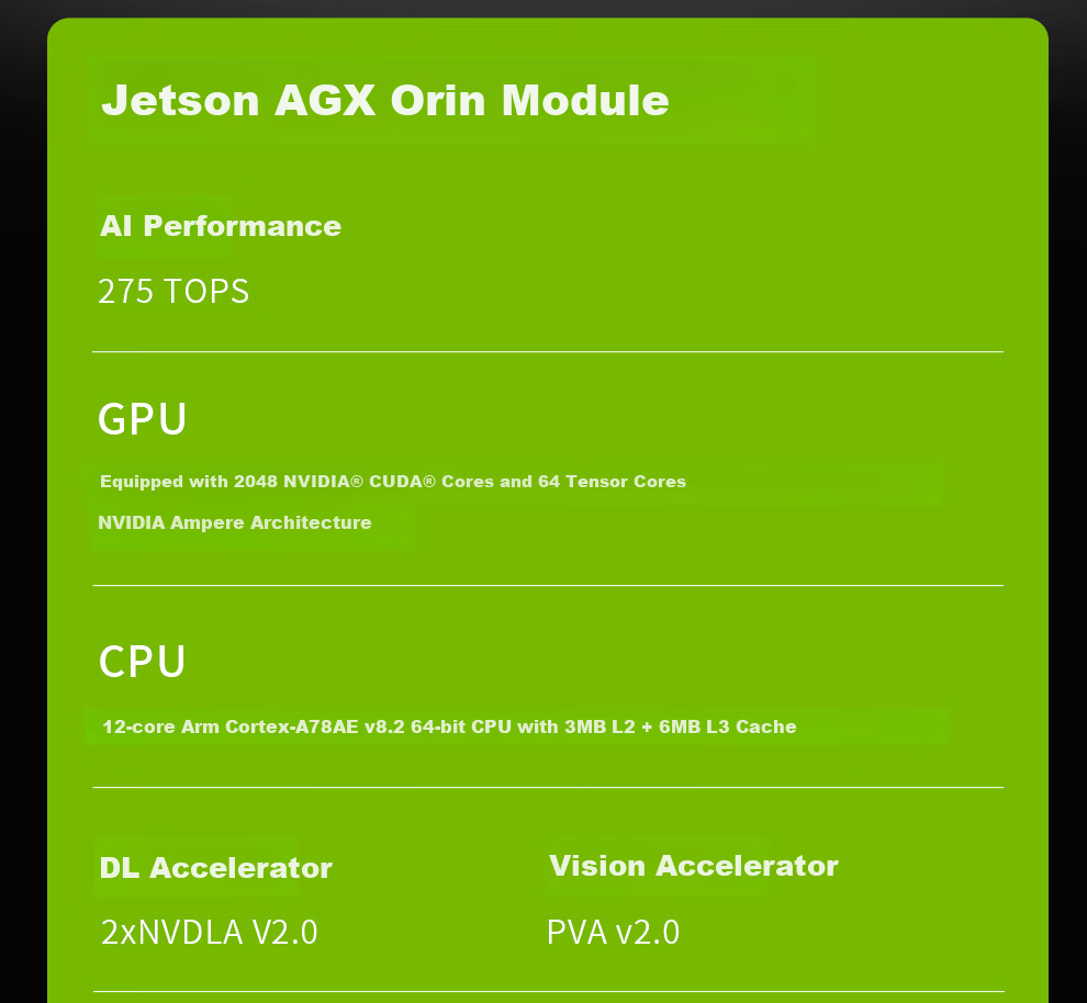 NVIDIA Jetson AGX Orin Developer Kit Jetson AGX Thor Development Kit Server Grade 4