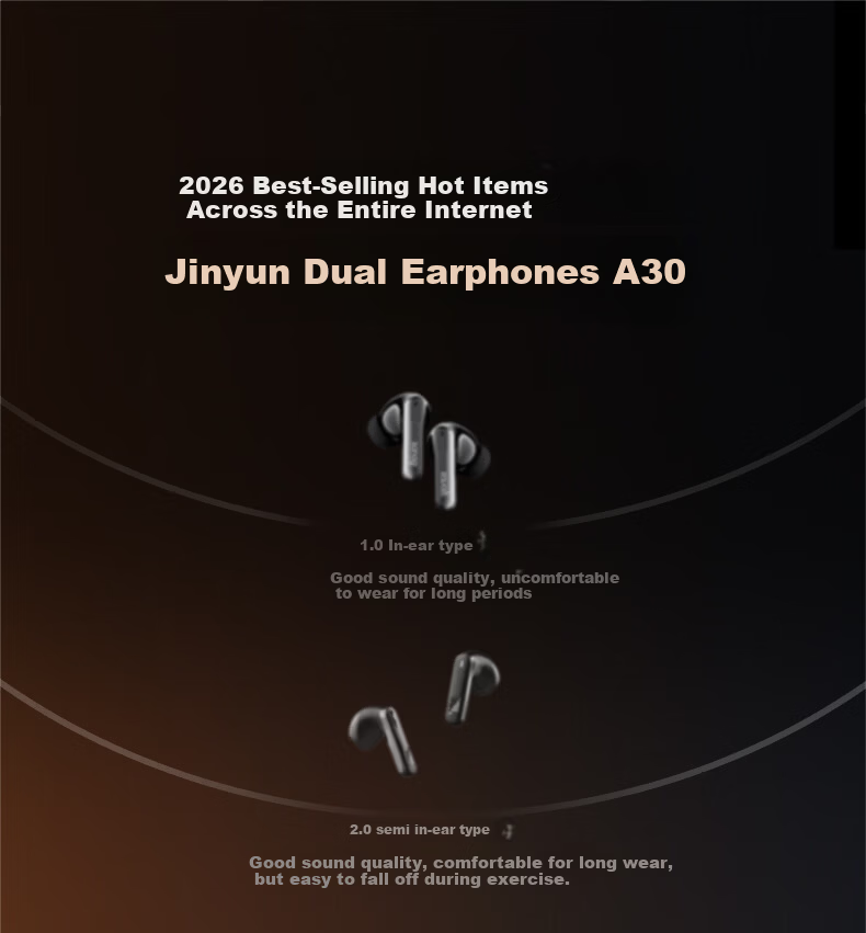 Jinyun (KINYO) [Women's Exclusive | Latest 2026 Model] Bluetooth Earphones Clip-On Semi In-Ear Two-Piece Two-In Long Battery Life, Comfortable for Extended Wear 4