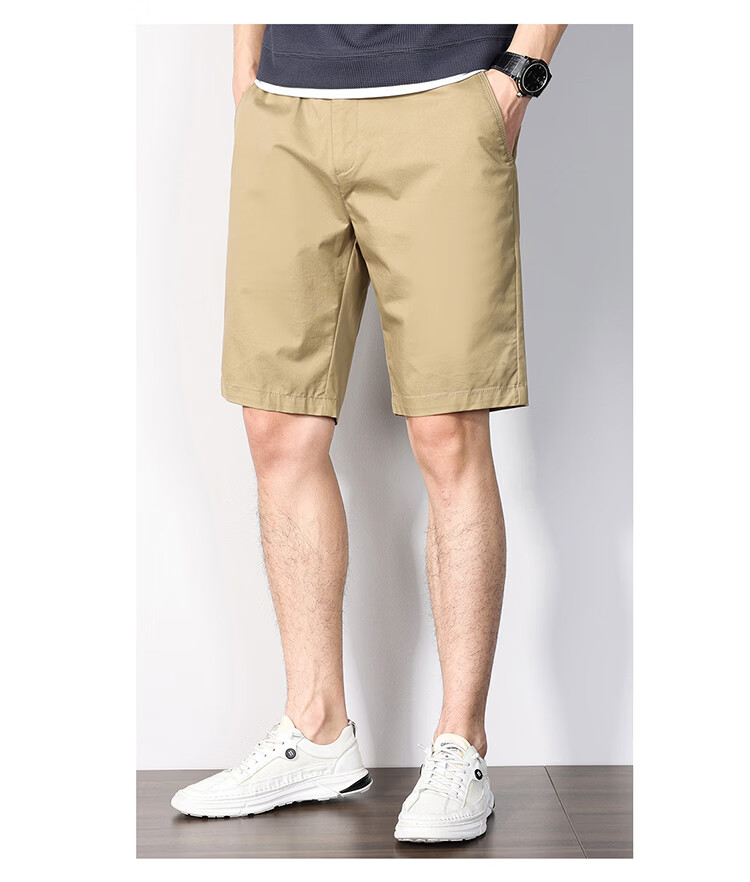Hodo Men's Summer Casual Business Workwear Running Sports Beach Shorts Five-Point Pants 11