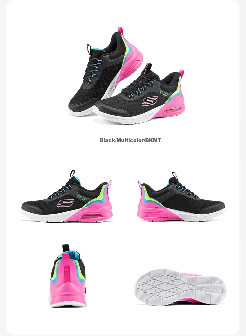 Skechers Self-operated Kids Comfortable Stable Lightweight Sports Shoes Boys Fashion Casual Classic 403890L 23