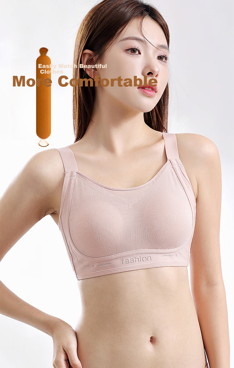 FINSEECH Strapless High Side Coverage Breast Shaping Thin Cup Bra Large Size Breathable Lingerie Mint Green 75BCD 9