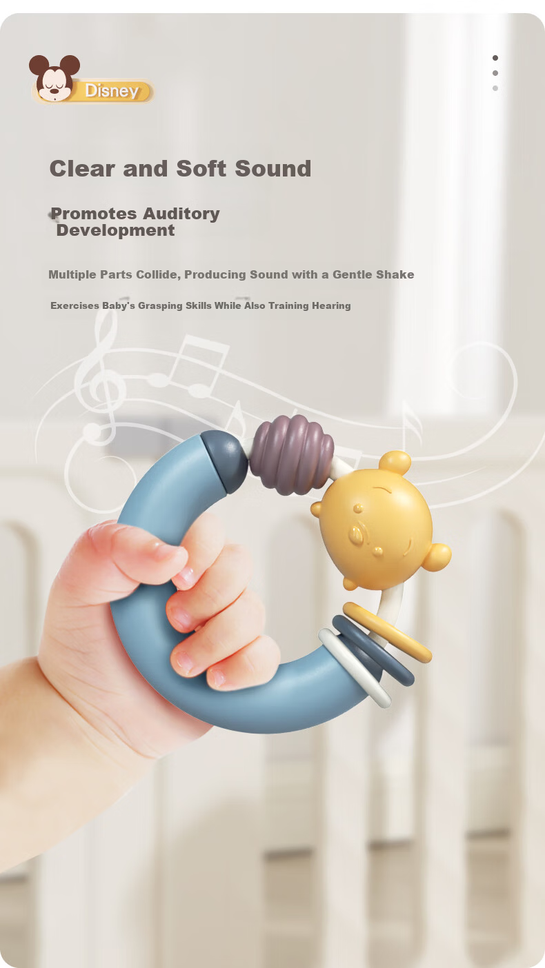 Disney Newborn Baby Toy Gift Set Fun Exploration Series 6