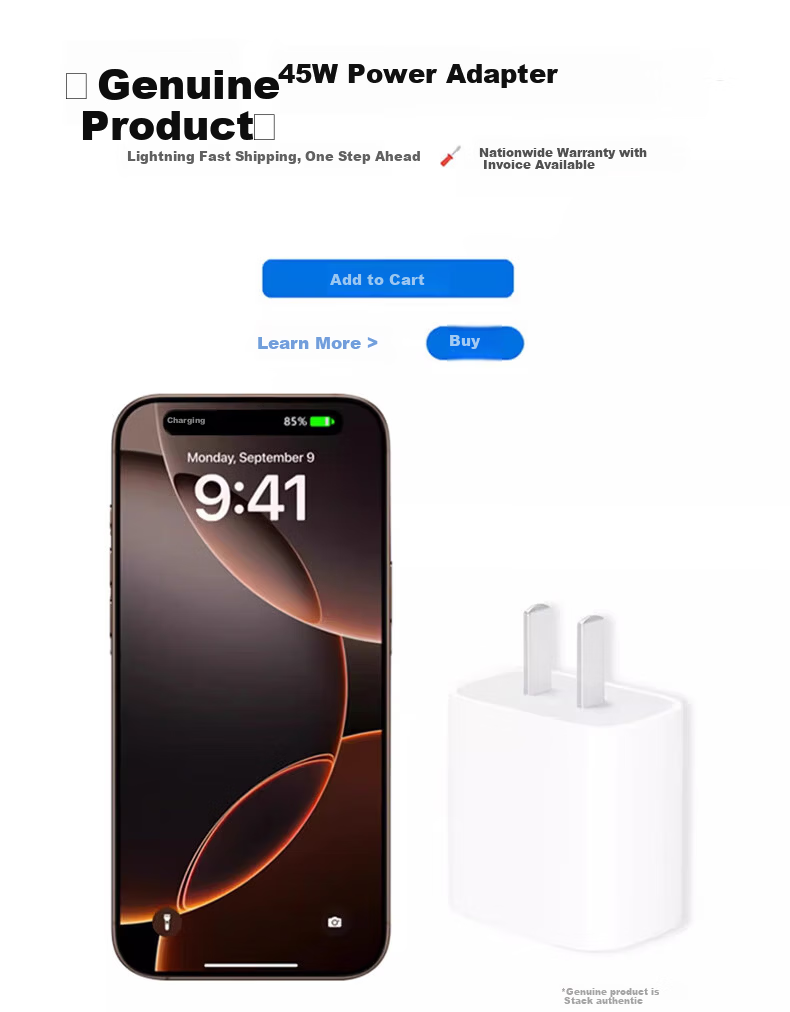 Stiger Compatible with Apple 18/17/16/15 Charger, PD30W GaN Fast Charging, for IPhone14/13promax12/11/8 Phones And IPad Tablets, Type-C Universal 2