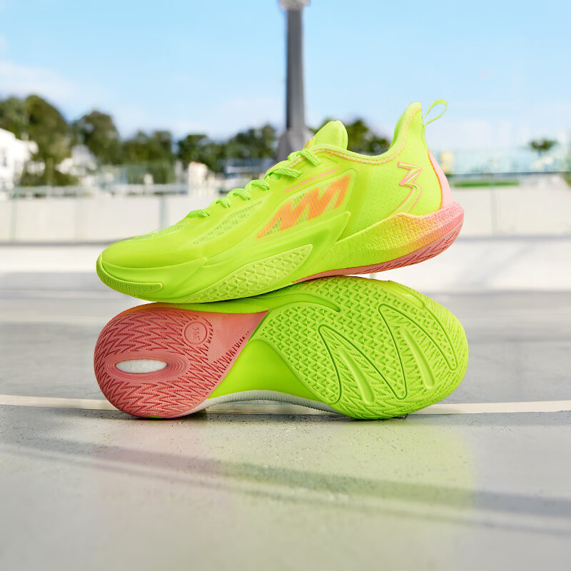 361° Men's Basketball Shoes Kuangbiao 2 Summer New Breathable Youth Professional Training Sneakers 672611113-12