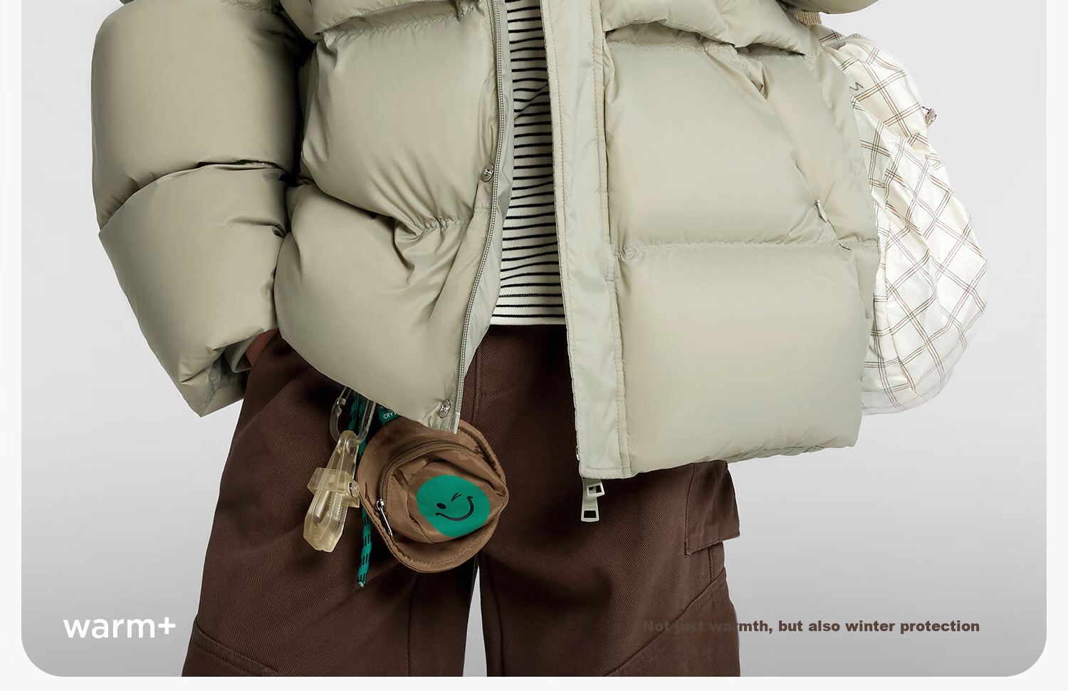 Zuo Xi Boys' Down Jacket Winter 2025 New Warm Children's Three-Proof Hooded Puffer Coat Green 160 3