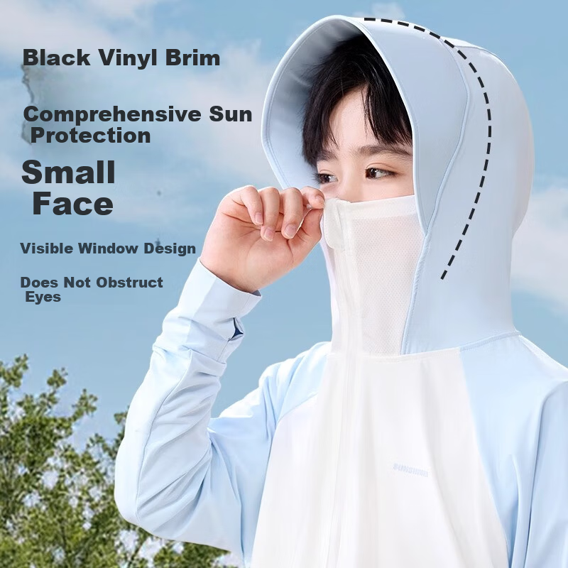 LangSha Kids Sun Protection Jacket Boys Girls Summer UV Protection Breathable 2025 New Baby Ice Silk Breathable Sunproof Clothing