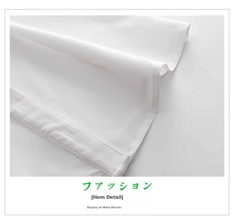 Romon Slim Fit Simple Summer Women's Shirt Casual Breathable Solid Color Short Sleeve White M 17