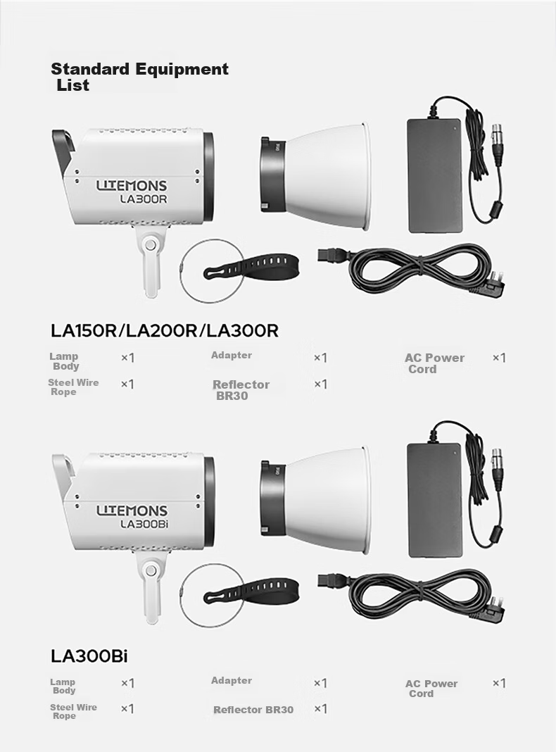Godox LA300BI RGB LED Fill Light Live Streaming Light Photography Lighting Studio Continuous Light 12