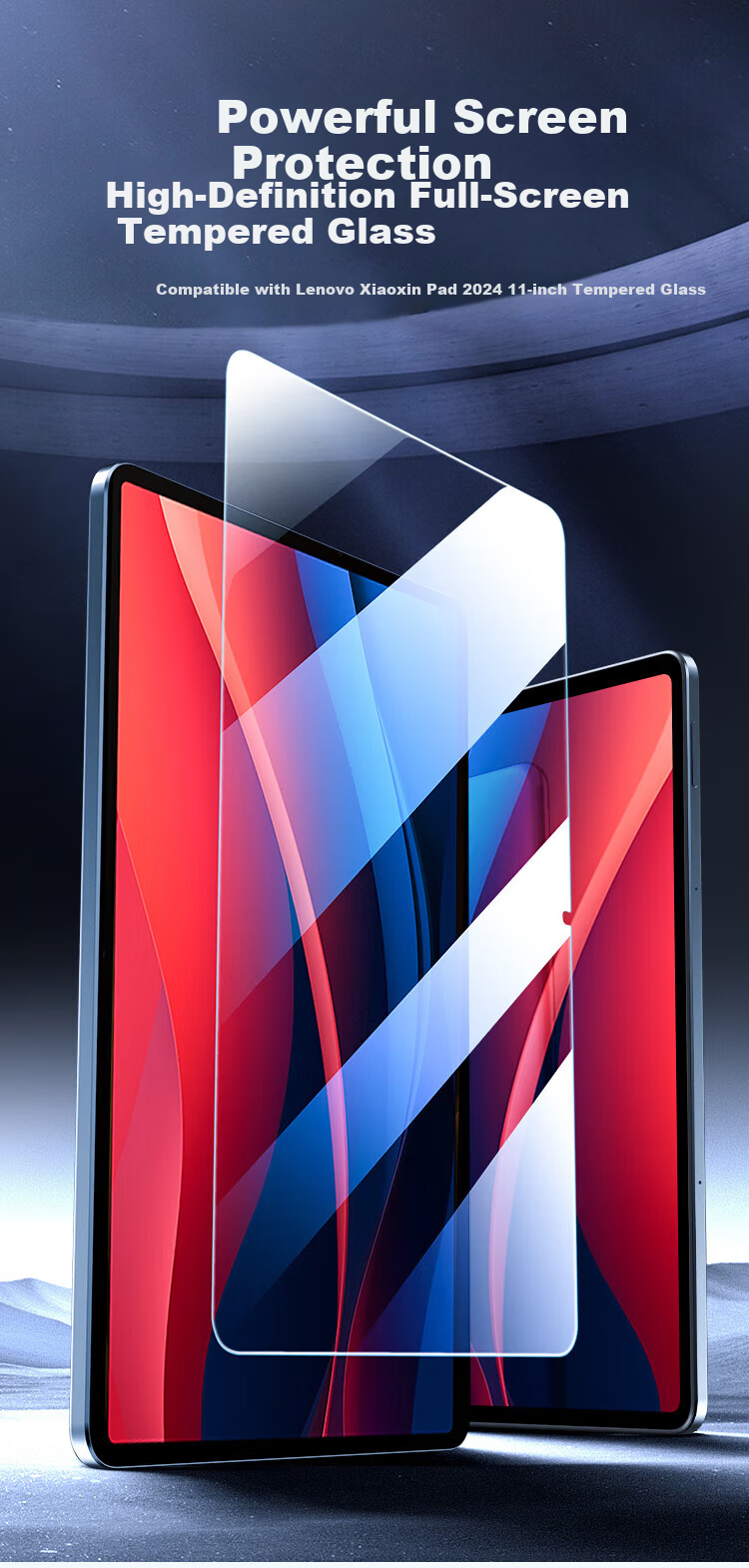 ALittleFlower AR Anti-Reflective Tempered Glass Screen Protector for Lenovo Legion Y900 13-inch Tablet Full-Screen HD Anti-Fingerprint Ultra-Thin Protective Film 1