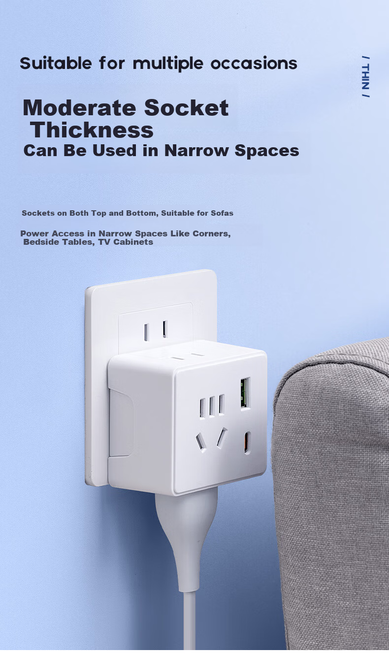 Aleleko Universal 20W Super Fast Charging Adapter with UK/HK/EU/AUS/SG/KR Plug Converters 9