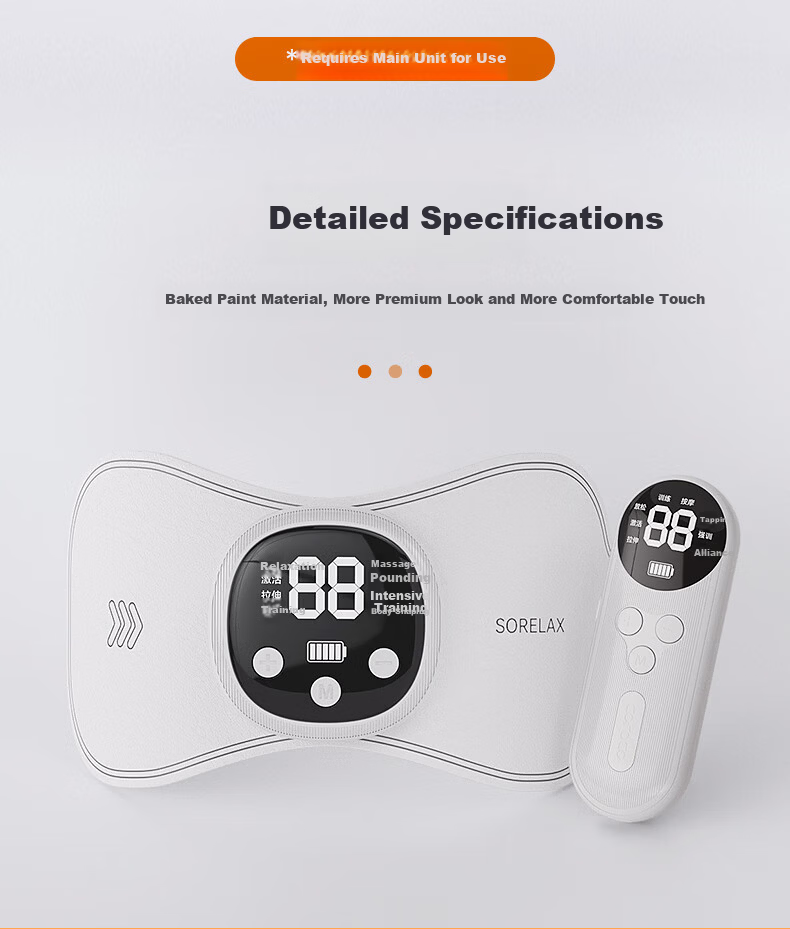 Muscle Electrical Stimulation Trainer Relaxation Electrotherapy Massager Post-Exercise Muscle Recovery Fascia Full-Angle Accelerator 14