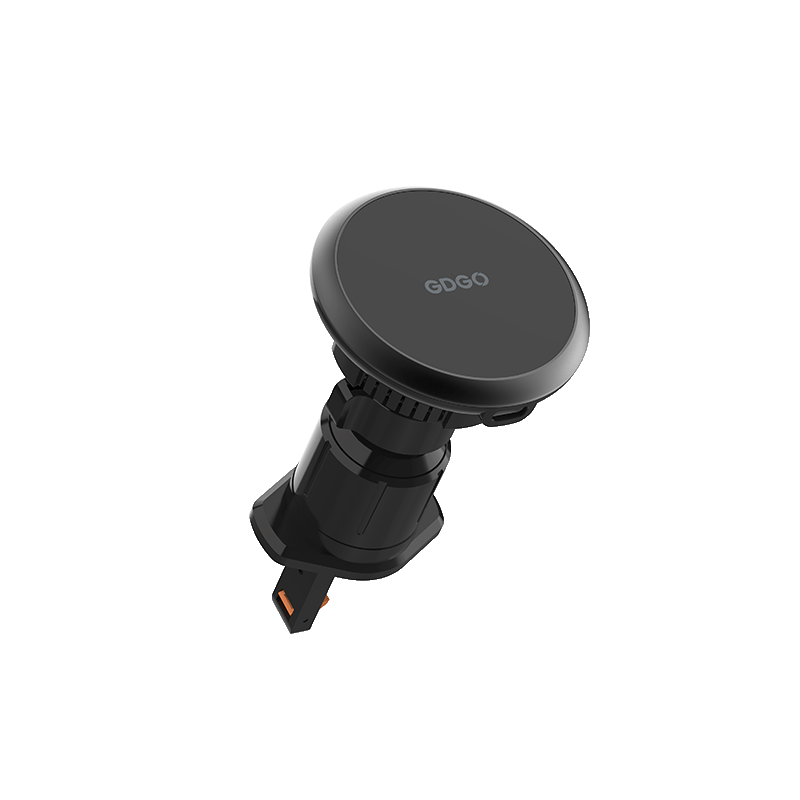 GDGO New 25W Car Magnetic Wireless Charger Air Vent MagSafe Navigation Stand Qi 2.2 Compatible with Apple Android 17/16/Air/15 Pro Max Black