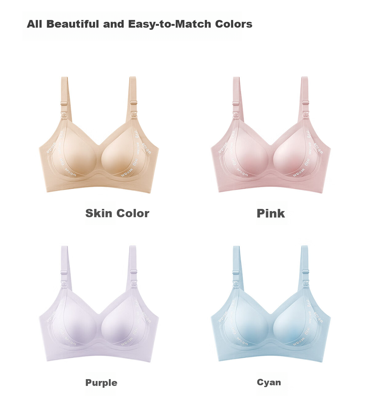 JOYNCLEON Maternity Nursing Bra Pregnancy Postpartum Breastfeeding Support Lift Anti-Sagging Skin L Jwx192128 9