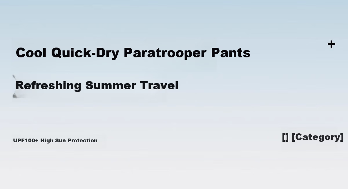 CAMEL Wang Junkai Edition Outdoor Casual Pants Men Spring Summer Quick-Dry Functional Hiking Pants American Paratrooper Work Pants 1