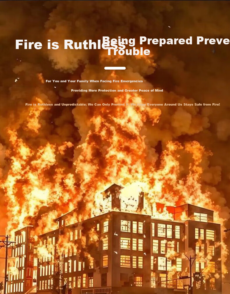QuXing Fire Emergency Kit Family Fire Mask Fire Blanket Fire Extinguisher Emergency Bag Aluminum Alloy Case 15 Pieces XF19 2