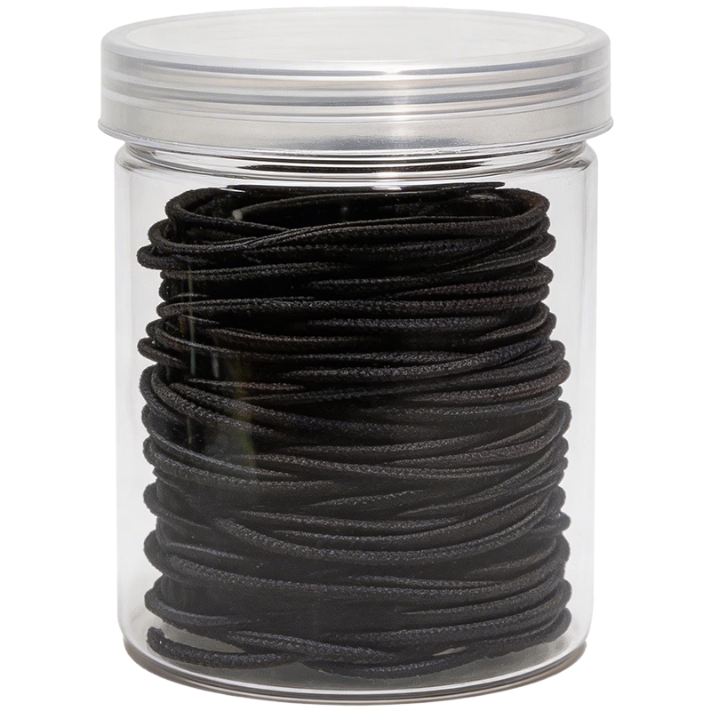 Kousu Hair Ties Elastic Hair Bands for Women High-Quality Rubber Bands Hair Accessories [100 Pieces] High Elasticity Hair Ropes Hair Bands