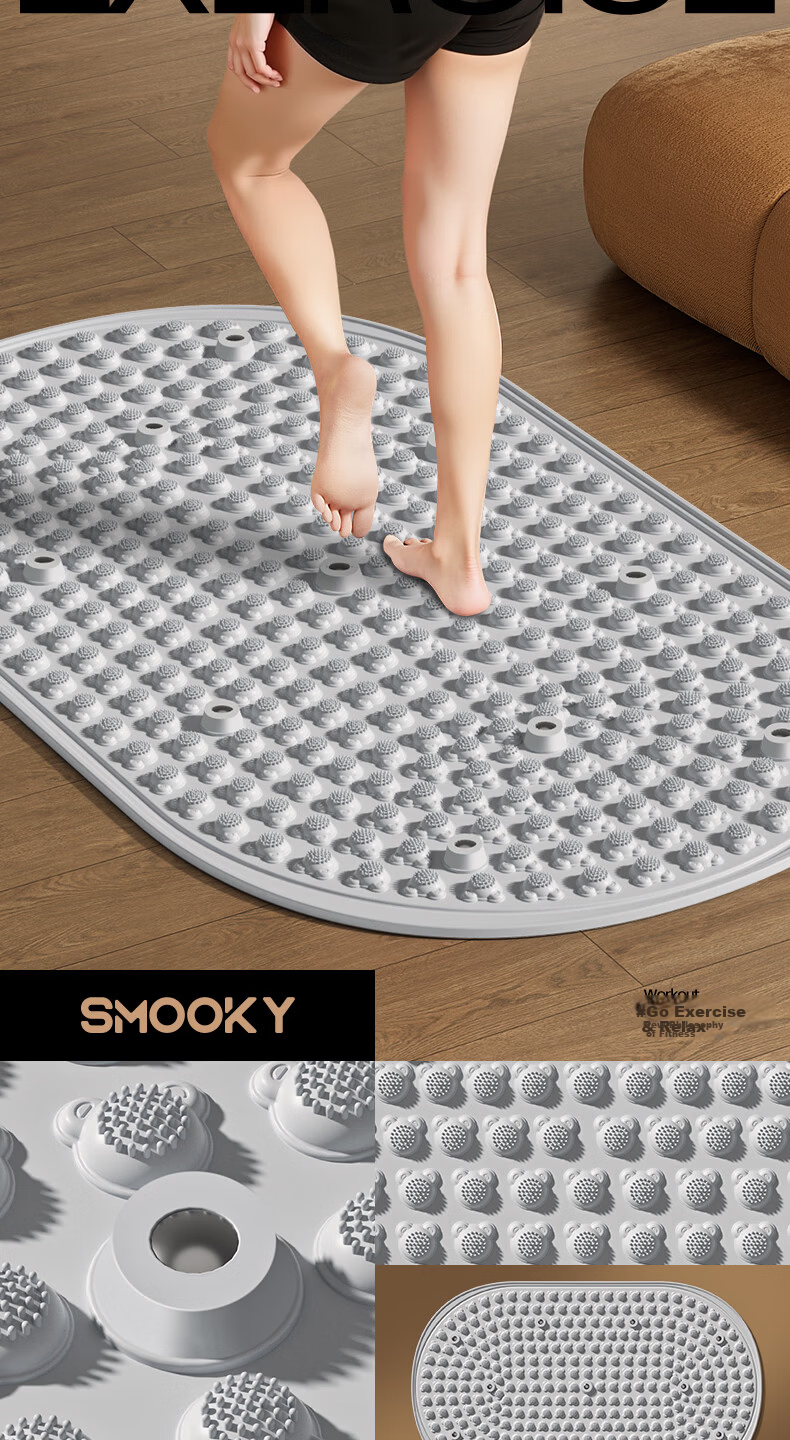 SMOOKY [Li Ruotong's Choice] Acupressure Board Cat Paw 11 Magnetic Arch Training, Ultra-Slow Running Foot Massage Pad for Toe Dredging 3
