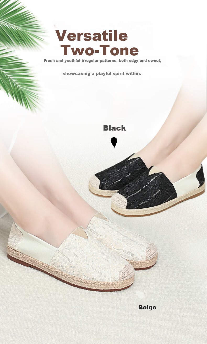 BUSHEYUAN Casual Women's Shoes Middle-aged and Elderly Mom Shoes Comfortable Breathable Old Beijing Cloth Shoes Women 510-7097 Black Size 37 2