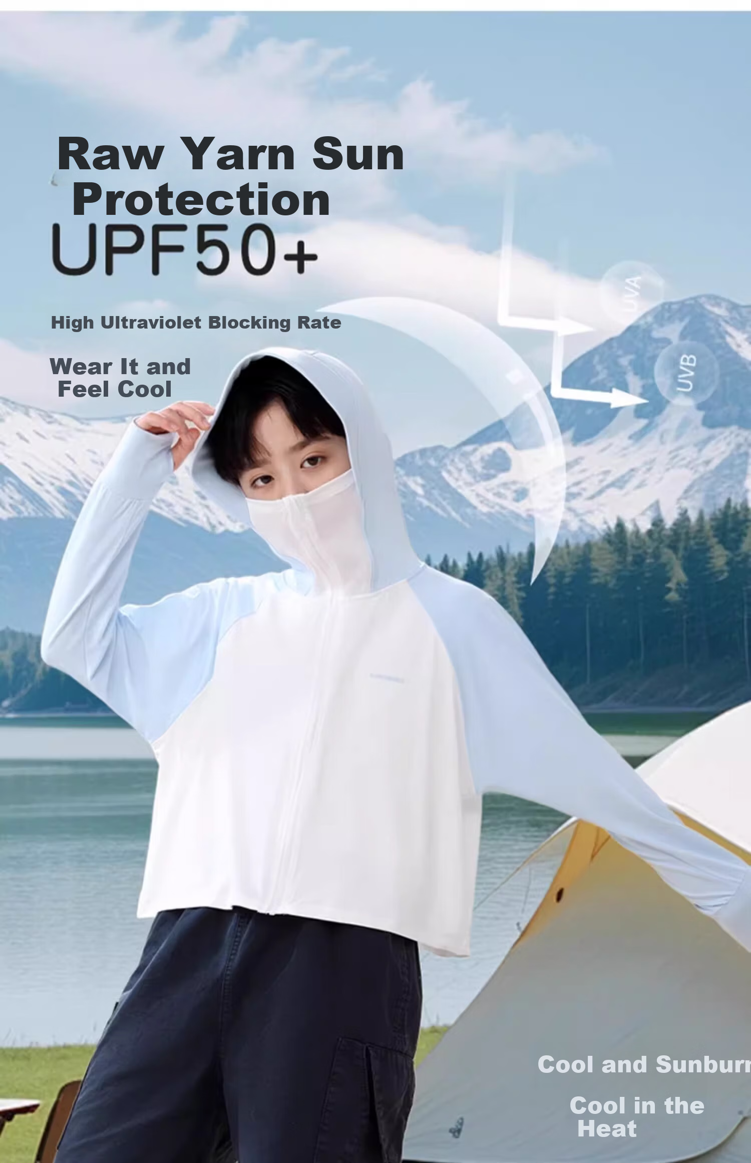 LangSha Kids Sun Protection Jacket Boys Girls Summer UV Protection Breathable 2025 New Baby Ice Silk Breathable Sunproof Clothing 5