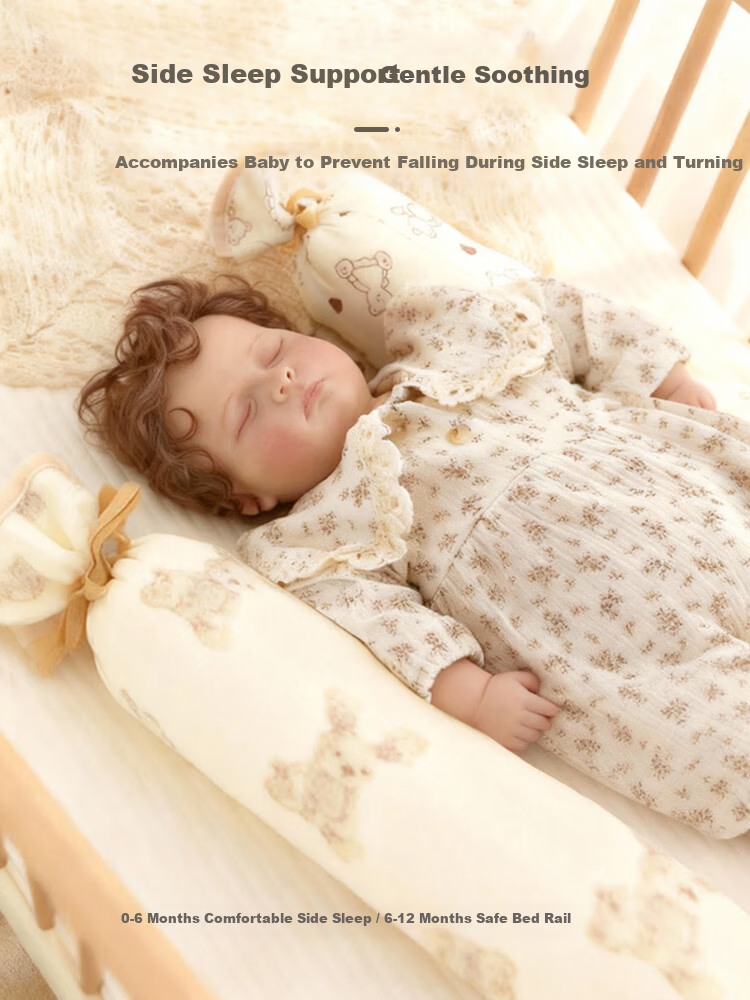 9i9 Baby Soothing Pillow Newborn Anti-Startle Candy Buckwheat Hull Pillow Detachable A89 5