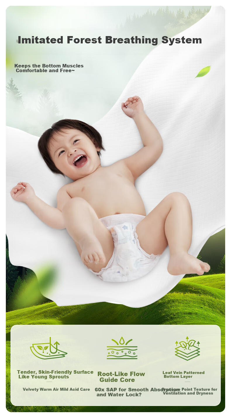 Deyou Baby Disposable Breathable Urine Pad M Size 32 Pieces 2