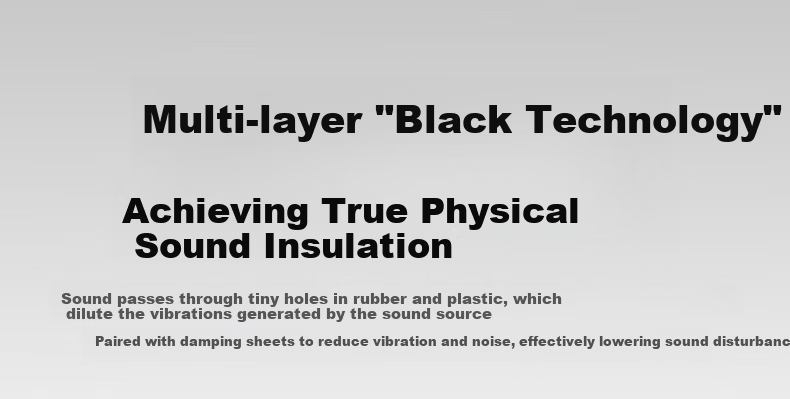 Yipai Soundproofing Cotton Damping Sheet for Drainpipe, Thickened Noise-Absorbing Cotton for Bathroom Drain Sound Insulation Material 6