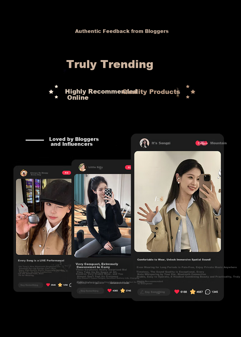 Joyroom OE3 Bluetooth Earphones L-Shaped Flat Head Clip-On Open-Ear Bone Conduction Wireless Sports Running Long Battery Life 2026 Latest Model 15