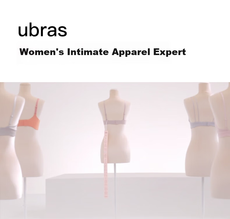 Ubras Yu Shuxin Same Style Round Cup Seamless Push-Up Wireless Bra for Women 18