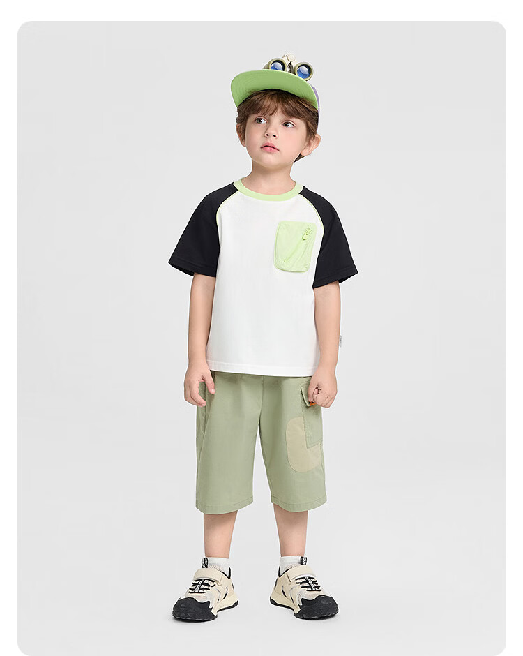 Balabala [balaOne] Kids Baby Boys Short Sleeve T-Shirt 2026 Summer Children's Top 22