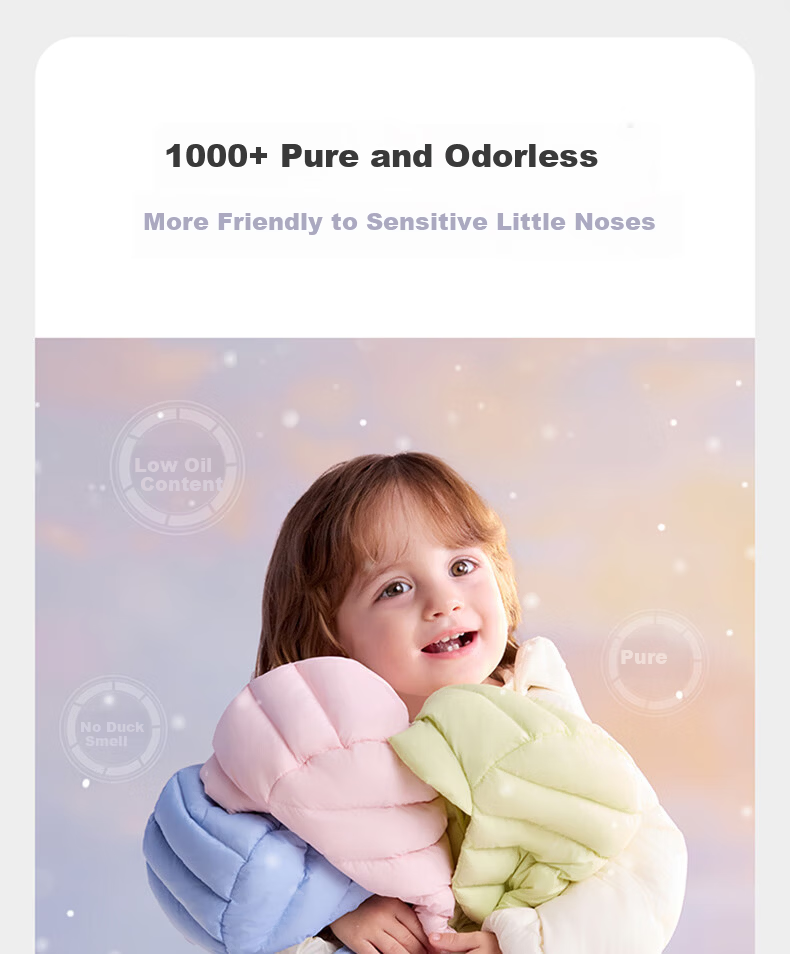 Babycare Kids Down Jacket Autumn Winter White Duck Down Warm Children's Lightweight Outerwear Baby Romper Mint Sky 80 13