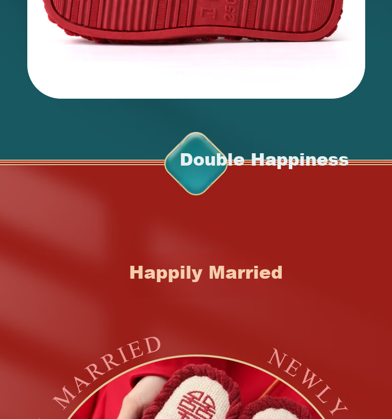 FOOTOPPO Couples Wedding Linen Red Slippers New Bridal Red Shoes Women's Summer Bright Red Pure Linen Soft Sole Slippers Men 12