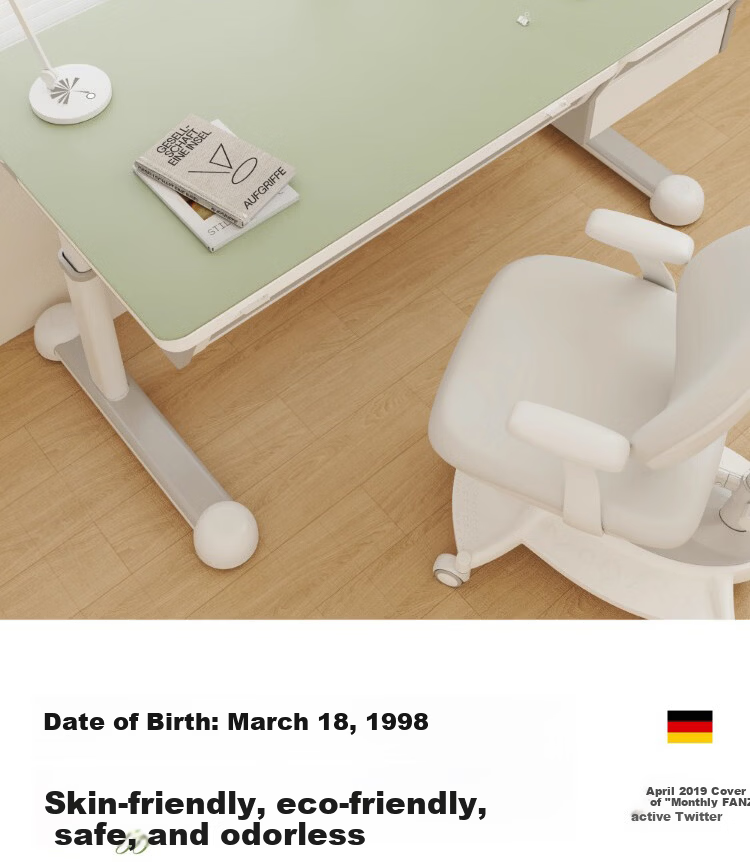 Zichen [Ecological Silicone] Eye Protection Desk Pad for Students' Study Desk, Writing Table, Office Desk, Computer Desk Surface Protection Mat 20