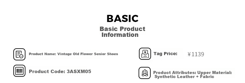 MLB Unisex Couple Thick Sole Platform Vintage Pattern Senior Student Shoes Birthday Gift 3ASXM056N-50GRS-270 1