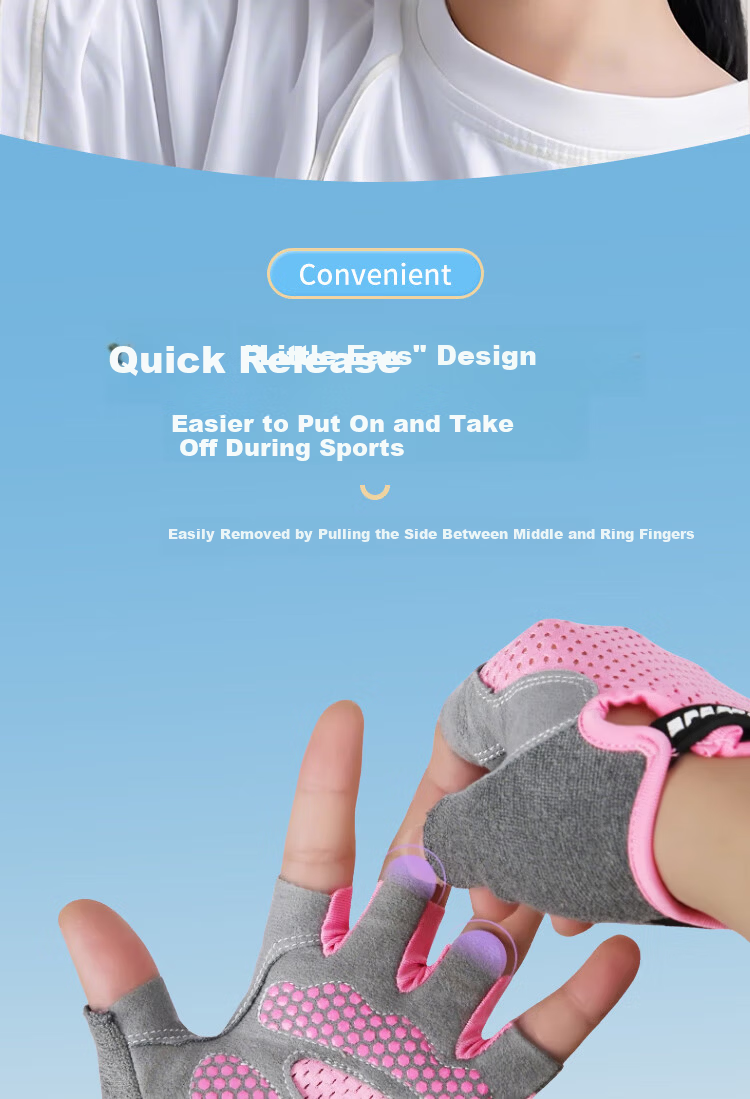 Ousen Kids Cycling Gloves and Knee Pads Set Anti-Fall Thickened Dance Knee Protection for Girls Summer Thin Version 14